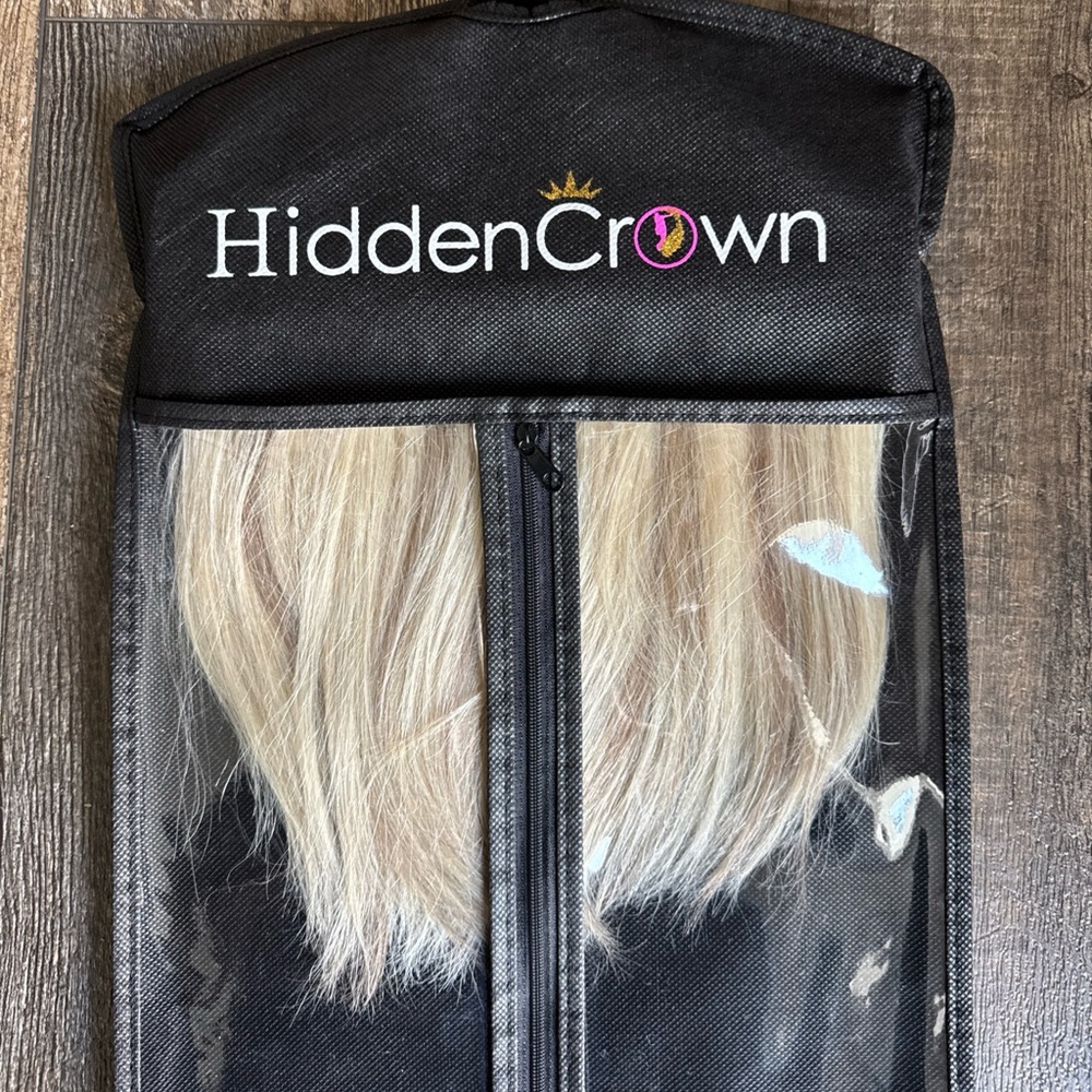 Hidden Crown blonde clip in extensions